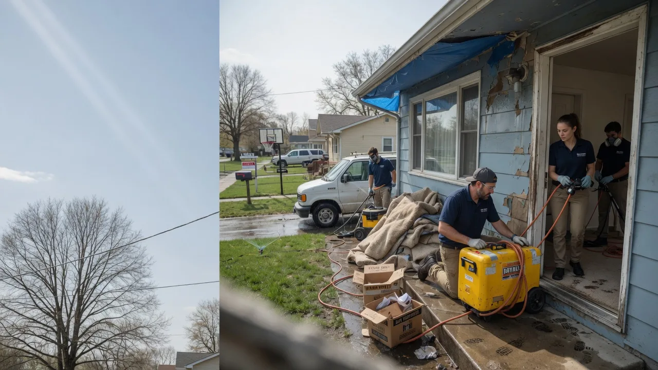Basement Flood Cleanup in Williamsburg, MA near me